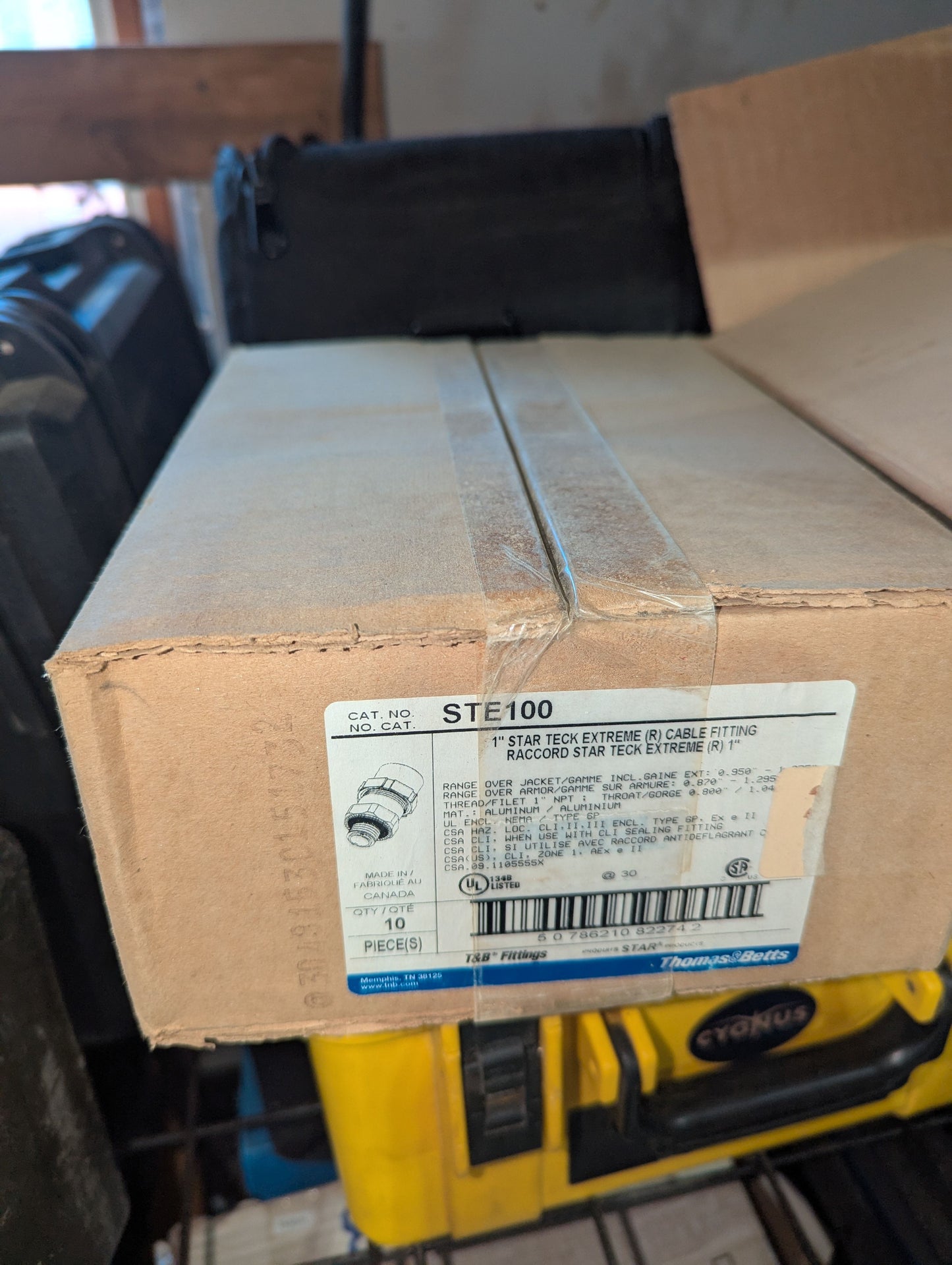 2022 Thomas and Betts STE-100 Lot of 65 β Teck connector