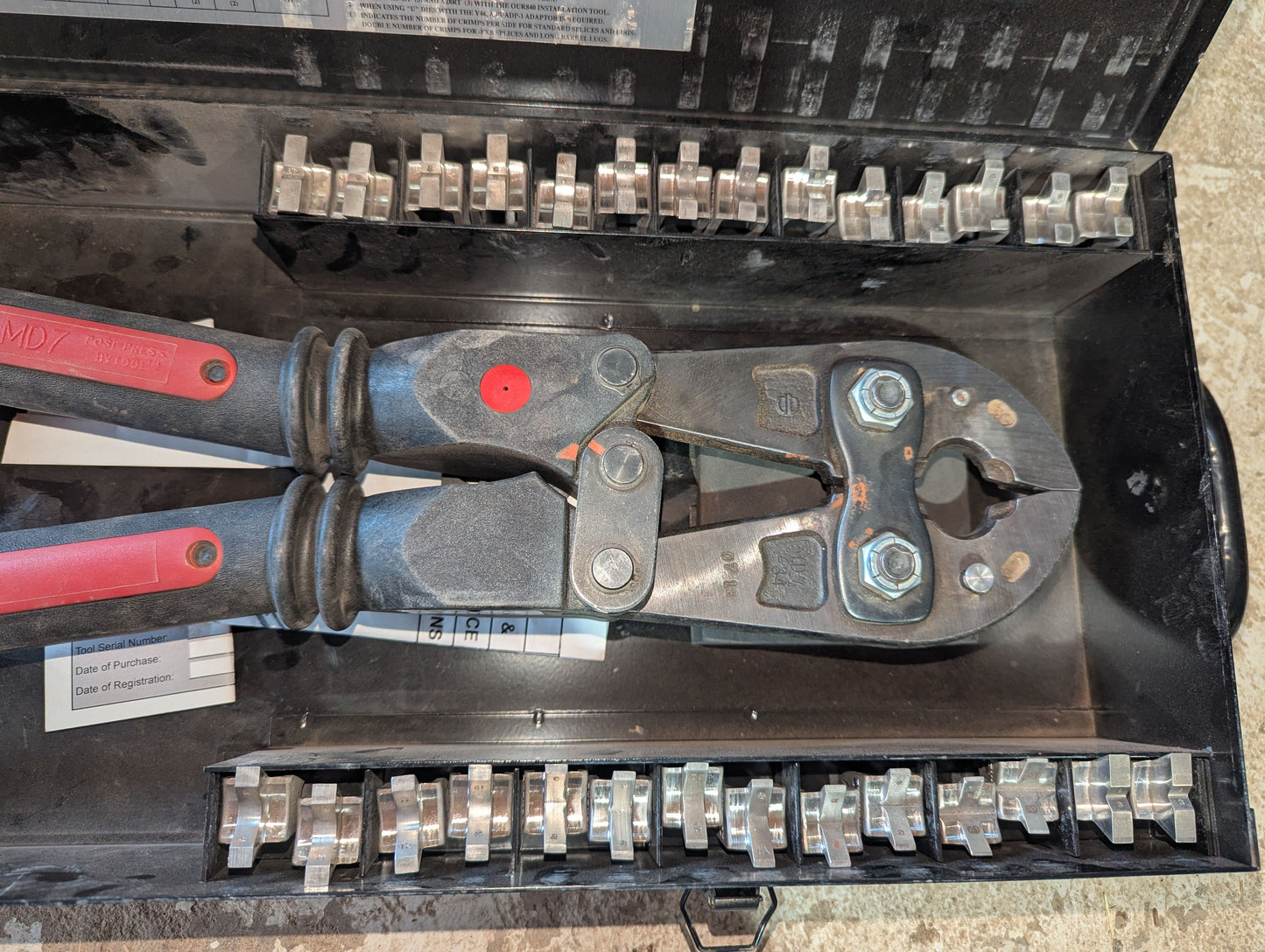 2020 Burndy Md6/MD7 Kit — Connecting Tool