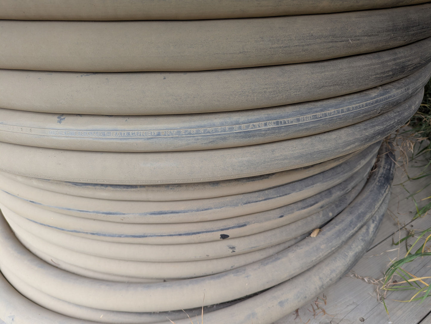5 Reels of 2020 G-GC 2/0 3C 5KV Shielded Mining Cable