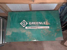 2016 Greenlee 882 Hydraulic Bender
