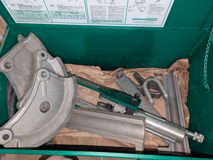2016 Greenlee 882 Hydraulic Bender