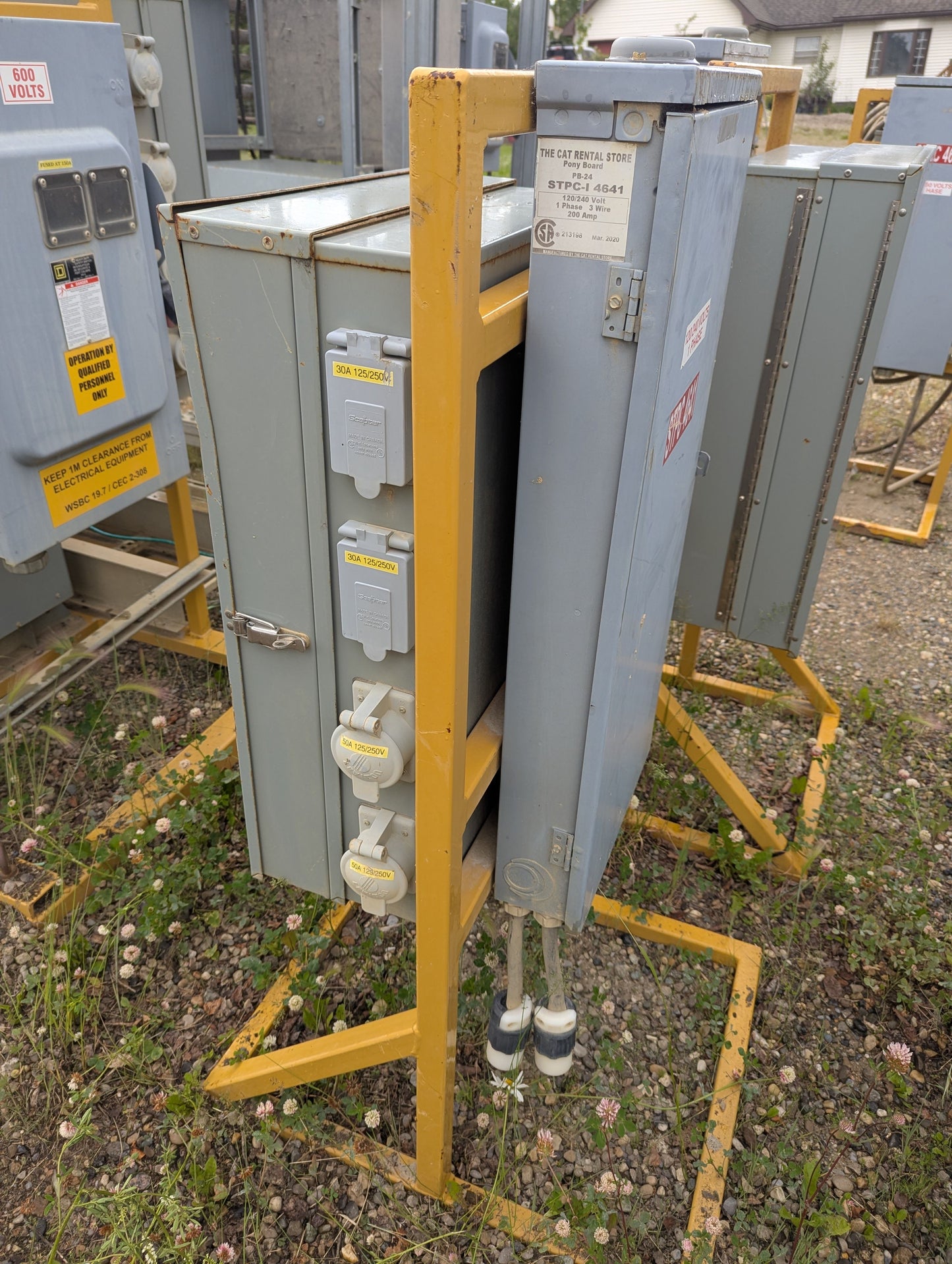 2019 CAT PB24 Pony Panel-120/240 200A Lot of 5 — Breaker Panels